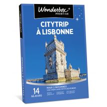 Wonderbox Citytrip à Lisbonne - Coffret Cadeau stay Idée cadeau 1 ou 2 nuits + petits déjeuners pour 2 personnes 14 séjours dans les plus beaux 