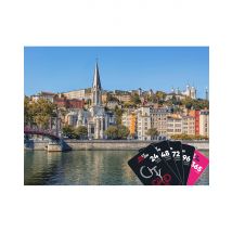 Wonderbox Carte 1 an d'escapades : Lyon City Card 1 an (69) - Idée cadeau Envie de découvrir ou (re)découvrir Lyon, une idée de cadeau pour une sortie