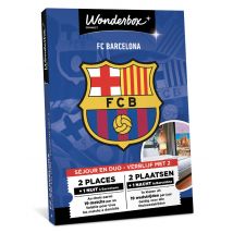 Wonderbox FC Barcelona - Voetbalverblijf - Geschenkideeën tickets voor een thuiswedstrijd van fc barcelona + 1 overnachting in een hotel in barcelona 