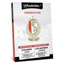 Wonderbox Standard de Liège - 2 tickets - Geschenkideeën tickets voor een thuiswedstrijd van standard de liège voor 2 personen -