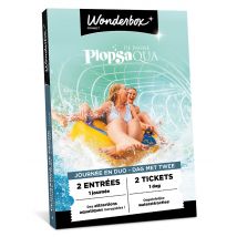 Wonderbox Plopsaqua De Panne - 2 tickets - Geschenkideeën toegangstickets voor 1 dag plopsaqua de panne voor 2 personen -