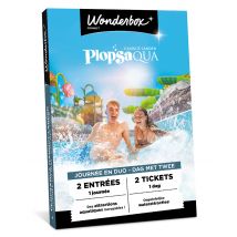 Wonderbox Plopsaqua Hannut-Landen - 2 tickets - Geschenkideeën toegangstickets voor 1 dag plopsaqua hannut-landen voor 2 personen -