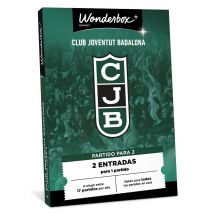 Wonderbox Club Joventut Badalona Classic Cofre y Caja Regalo ENTERTAINMENT - Ideas de regalos originales 2 entradas para 1 partido de baloncesto en el