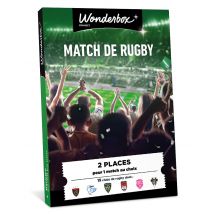 Wonderbox 100% Rugby – Match en duo - Idée cadeau 2 places pour 1 match au choix Parmi 15 clubs de rugby