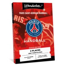 Wonderbox PSG Handball - Match en duo - Idée cadeau 2 places pour 1 match au choix Parmi 22 matchs par an, valable pour tous les matchs à domicile