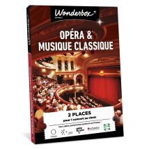 Wonderbox Opéra & Musique classique - Concert en duo - Idée cadeau 2 places pour un concert au choix 10 salles partenaires partout en France Opéras, 