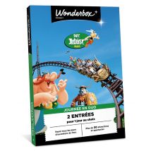 Wonderbox Parc Astérix - 1 Jour en duo - Idée cadeau 2 entrées pour 1 jour au choix + de 50 attractions et spectacles Valable tous les jours 
