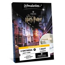 Wonderbox Harry Potter Studio - Séjour 1 nuit pour 2 - Idée cadeau 2 entrées pour 1 visite + transfert en bus aller-retour 1 nuit dans un hôtel à 