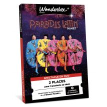Wonderbox Paradis Latin - Spectacle en duo - Idée cadeau 2 places pour un spectacle au choix 2 coupes de champagne incluses Au choix parmi toutes les 