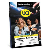 Speciale Comunione: UCI Cinemas - 2 biglietti + popcorn + bibite - Biglietti 2 ingressi per 1 film a scelta 1 popcorn (dolce o salato) e 2 bibite (0,5