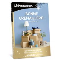 Wonderbox Crémaillère - Bon Cadeau - Coffret Cadeau multithematic Idée cadeau 1 ou plusieurs activités au choix pour 1 personne ou plus plus de 100 