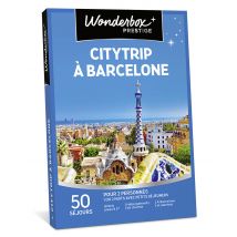 Wonderbox Citytrip à Barcelone - Coffret Cadeau stay Idée cadeau 1 ou 2 nuits + petits déjeuners pour 2 personnes 50 hôtels et maisons d'hôtes à 