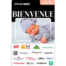 Carte Cadeau Multi Enseignes - Carte Bienvenue - De 10€ à 150€ - Valable dans + de 300 enseignes