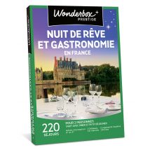 Wonderbox Nuit de rêve et gastronomie en France - Coffret Cadeau stay Idée cadeau pour 2 personnes