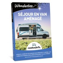 Wonderbox Séjour en van aménagé - Idée cadeau Un cadeau qui vous offre un vent de liberté ! Un bon pour une location de van aménagé de 350€