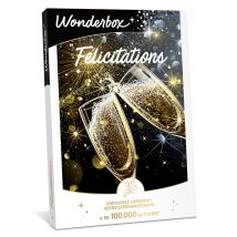 Wonderbox Bon Cadeau Félicitations ! - Idée cadeau Le choix facile, la liberté totale Montant à créditer de 30 à 500€ L'accès à plus de 100 000 