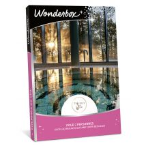 Wonderbox Thermes de Spa - Coffret Cadeau wellness Idée cadeau accès au spa avec ou sans coupe de bulles thermes de spa pour 2 personnes