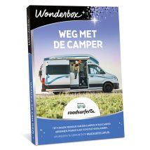 Wonderbox Weg met de camper - Geschenkideeën verhuur tot 4 dagen van een camper waarde van € 350 te gebruiken op roadsurfer.com keuze uit 