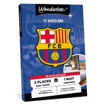 Wonderbox FC Barcelona - Séjour pour 2 - Idée cadeau 2 places pour 1 match au choix 1 nuit pour 2 dans un hôtel à Barcelone