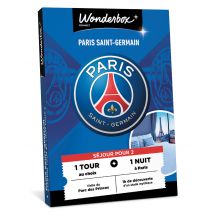 Wonderbox PSG Stadium Tour - Séjour pour 2 - Idée cadeau 2 entrées pour 1 visite au choix 1 nuit pour 2 dans un hôtel à proximité Visite du Parc des 
