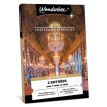 Wonderbox Château de Versailles - Visite en duo - Idée cadeau 2 entrées pour 1 visite du Château de Versailles, audioguide et accès au jardin inclus 
