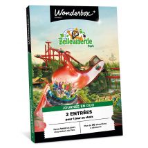 Wonderbox Bellewaerde - Journée en duo - Idée cadeau 2 entrées pour 1 jour au choix Plus de 30 attractions à découvrir Parmi tous les jours 