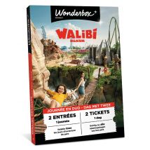 Wonderbox Walibi - 2 tickets - Geschenkideeën toegangstickets voor 1 dag walibi belgium voor 2 personen -