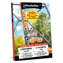 Wonderbox Bobbejaanland - 2 tickets - Geschenkideeën toegangstickets voor 1 dag bobbejaanland voor 2 personen -