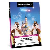 Wonderbox Disneyland Paris 1 día / 2 parques - 2 personas Cofre y Caja Regalo ENTERTAINMENT - Ideas de regalos originales 2 entradas en 2 parques / 1 