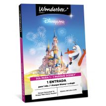 Wonderbox Disneyland Paris - 1 parque / 1 persona Cofre y Caja Regalo ENTERTAINMENT - Ideas de regalos originales 1 entrada para 1 día/1 parque a 