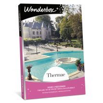 Wonderbox Thermae - Geschenkideeën toegang tot de spa met een glaasje bubbels bij thermae grimbergen of boetfort voor 2 personen -