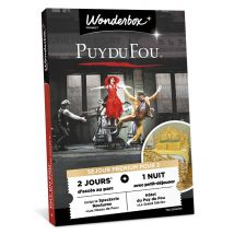 Wonderbox Puy Du Fou - Séjour Premium pour 2 - Idée cadeau 2 entrées pour 2 jours d'accès au parc 1 nuit avec petit-déjeuner (Le Grand Siècle)