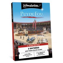 Wonderbox Puy Du Fou - 3 jours en duo - Idée cadeau 2 entrées pour 3 jours d'accès au parc Inclut le spectacle Nocturne "les Noces de Feu" Valable 