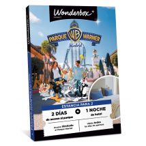 Wonderbox Warner Parque Estancia - 2 dias / 1 noche Cofre y Caja Regalo ENTERTAINMENT - Ideas de regalos originales 2 entradas para 2 días en Parque 