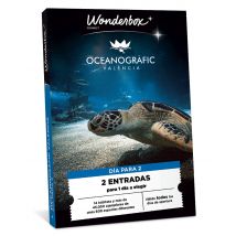 Wonderbox Oceanografic Valencia Cofre y Caja Regalo ENTERTAINMENT - Ideas de regalos originales - 1 día y 2 entradas - Válido todos los días de 