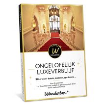 Wonderbox Ongelofelijk luxeverblijf - Geschenkideeën 1 of 2 nachten met ontbijt en diner en/of wellnessformule voor 2 personen keuze uit 30 verblijven