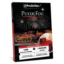 Wonderbox Puy du Fou España - 1 día + 1 noche Cofre y Caja Regalo ENTERTAINMENT - Ideas de regalos originales 2 entradas "Experiencia completa" y 1 