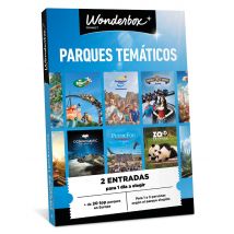 Wonderbox 100% Parques Temáticos – Día de sensaciones Cofre y Caja Regalo ENTERTAINMENT - Ideas de regalos originales - 1 día y 1 parque - Válido para