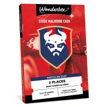 Wonderbox Stade Malherbe Caen - Match en duo - Idée cadeau 2 places pour 1 match au choix Parmi 17 matchs par an, valable pour tous les matchs à 