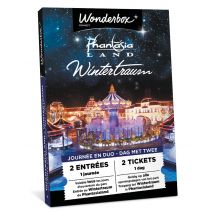 Wonderbox Phantasialand - Wintertraum - 2 tickets - Geschenkideeën toegangstickets voor 1 dag phantasialand wintertraum 2 personen -