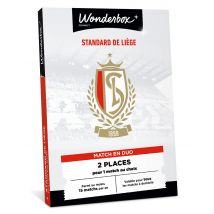 Wonderbox Standard de Liège - Match en duo - Idée cadeau 2 places pour 1 match au choix Parmi 15 matchs par an, valable pour tous les matchs à 