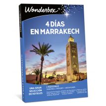 Wonderbox 4 días en Marrakech Cofre y Caja Regalo STAY - Ideas de regalos originales 3 noches + 3 desayunos 3 noches Para 2 personas Una gran 