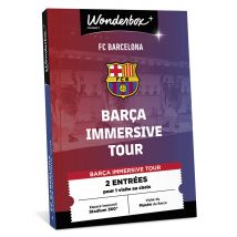 Wonderbox FC Barcelone - Stadium Tour & Museum - Idée cadeau 2 entrées pour une visite au choix Au Spotify Cam Nou