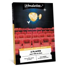 Wonderbox Cinéma Pathé Gaumont - Séance Classique en duo - Idée cadeau 2 places pour 1 séance au choix/p> 71 cinémas et plus de 1000 films par an