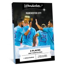 Wonderbox Manchester City - Match en duo - Idée cadeau 2 places pour 1 match au choix Parmi 19 matchs par an, valable pour tous les matchs à domicile