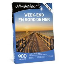 Wonderbox Week-end en bord de mer - Coffret Cadeau stay Idée cadeau 1 ou 2 nuits + petits déjeuners pour 2 personnes 900 séjours à proximité de la mer
