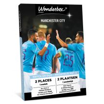 Wonderbox Manchester City FC - 2 tickets - Geschenkideeën tickets voor een klassieke thuiswedstrijd van manchester city fc voor 2 personen -