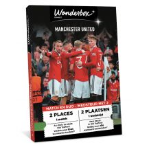 Wonderbox Manchester United F.C. - 2 tickets - Geschenkideeën premium tickets voor een thuiswedstrijd van manchester united f.c. voor 2 personen -