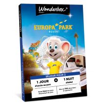 Wonderbox Europa Park - Séjour pour 2 - Idée cadeau 2 entrées pour 1 jour d'accès au parc 1 nuit d'hôtel à proximité pour 2