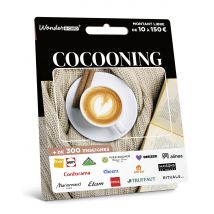 Carte Cadeau Multi Enseignes - Carte Cocooning - De 10€ à 150€ - Valable dans + de 300 enseignes